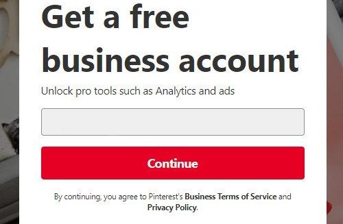 Pinterest Business Account Creation Services